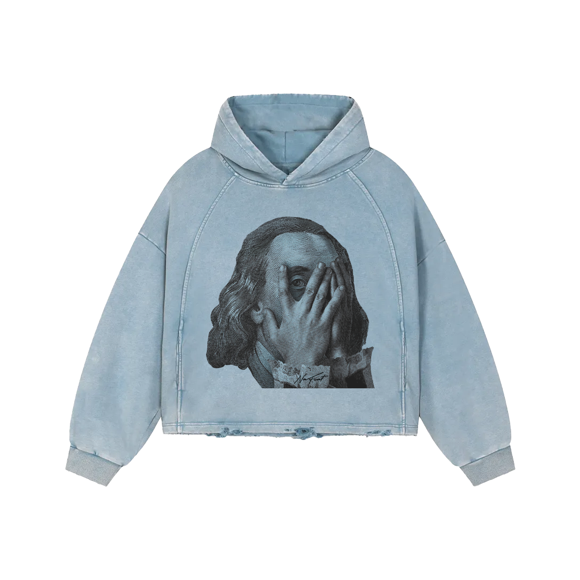 BLUE BENJI HOODIE